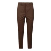 Incotex Cropped Trousers Brown, Dam