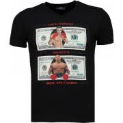 Local Fanatic Golden Boy vs Iron Mike - Dam T-shirt - 2011Z Black, Her...