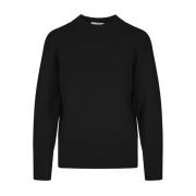 Fedeli Svarta Sweaters Black, Dam