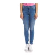 Liu Jo Divine Reg Waist Jeans Blue, Dam