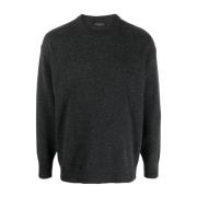 Roberto Collina Sweatshirts Gray, Herr