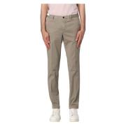 Pt01 Slim-fit Trousers Beige, Herr