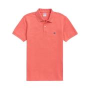 Brooks Brothers Original Fit Stretch Supima Polotröja Orange, Herr