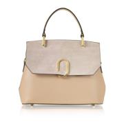 Le Parmentier Handbags Beige, Dam