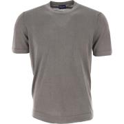 Drumohr Herr T-Shirts Kollektion Gray, Herr