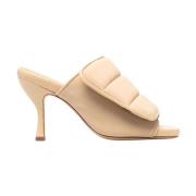 Gia Borghini Puffig mule Beige, Dam