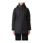 Fay Winter Jackets Black, Dam