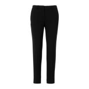 Simona Corsellini Slim-fit Trousers Black, Dam