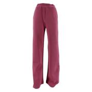 Max Mara Studio Sweatpants Red, Dam