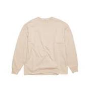 Acne Studios Stilfullt Herr Sweatshirt Beige, Herr