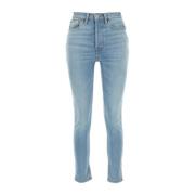 Re/Done Skinny Jeans Blue, Dam