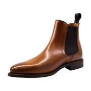 Berwick Läder Chelsea Boots med Dainite Sula Brown, Herr