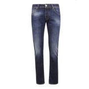 Jacob Cohën Denim 5 Fickor Byxor Blue, Herr