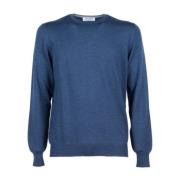 Gran Sasso Sweatshirts Blue, Herr