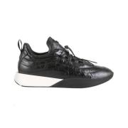 Högl Metalliska Plattform Sneakers för Kvinnor Black, Dam