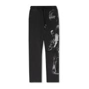 Off White Sweatpants med logotyp Gray, Herr