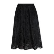 Custommade ‘Ryana’ blommig kjol Black, Dam