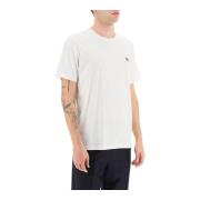 PS By Paul Smith Zebra Logo Bomull T-shirt White, Herr