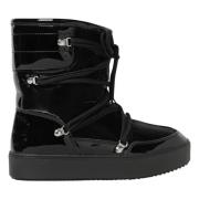 Chiara Ferragni Collection Snö Boot Låg Vernice + Iceman Black, Dam