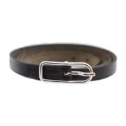 Hermès Vintage Pre-owned Läder armband Black, Dam