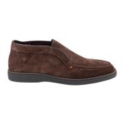 Santoni Slip-On Flatskor Brown, Herr