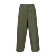 Dries Van Noten Grön PIP GD Byxor Green, Herr