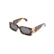 Off White Roma Solglasögon i Havana Brown, Unisex