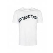 Les Hommes Herr Rundhalsad T-shirt White, Herr