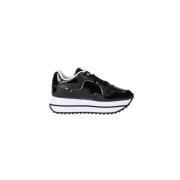 W6Yz Deva Svart Lack Sneakers Black, Dam