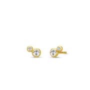 Julie Sandlau Fina Earstuds Yellow, Dam