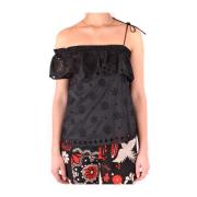 RED Valentino Topplagg rr0aa00kpwh0no Black, Dam