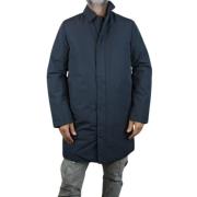 Ecoalf Marinblå 3/4 Parkas Gray, Herr