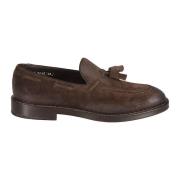 Doucal's Tassel Platta Skor Brown, Herr