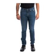 Roy Roger's Speciell Denim Stretch Light Used Blue, Herr