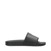 Marcelo Burlon Sliders för sommarstil Black, Herr