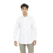 Kiton Italiensk stil bomullsskjorta White, Herr