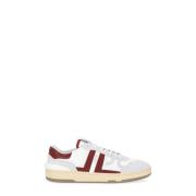 Lanvin Vita Läder Sneakers White, Herr