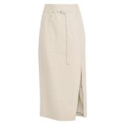 IRO Midi Skirts Beige, Dam