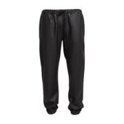 Stutterheim Wide Trousers Black, Unisex