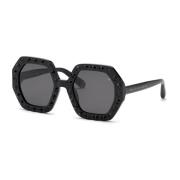 Philipp Plein Sunglasses Black, Dam