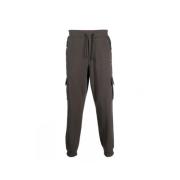 Kiton Stiliga Cargo-Ficka Track Pants Green, Herr