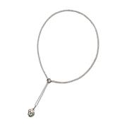 Chantecler Silverhalsband för Kvinnor Gray, Dam