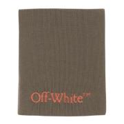 Off White Grön Ull Kashmir Sjal Italien Green, Herr