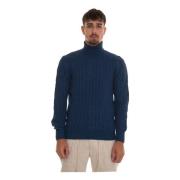 Gran Sasso Turtleneck pullover Blue, Herr