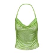 Giuseppe Di Morabito Sleeveless Tops Green, Dam