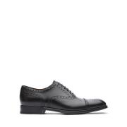 Lottusse Oxford Straight Toe Lenox Black, Herr