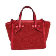 Gianni Chiarini Röd Mohair Marcella Handväska Red, Dam