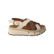 Calce Platta Sandalerer Miinto-549CCA5851683D14AF0F Beige, Dam