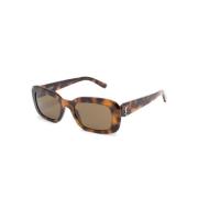 Saint Laurent SL M130 004 Solglasögon Brown, Dam