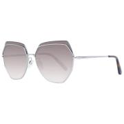 Bally Silver Solglasögon för Kvinnor, Trapezium Stil Gray, Unisex